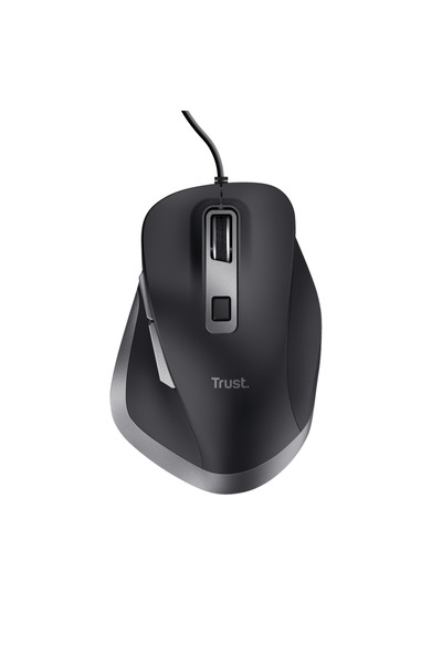 Trust Fyda Optical Mouse, wired, USB, 5000 DPI (Black)