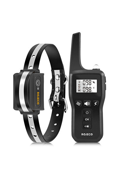 Choice طوق تدريب الكلاب الكهربائي PD529 أسود اللون من روجيكو، بمدى 1000 متر، ...