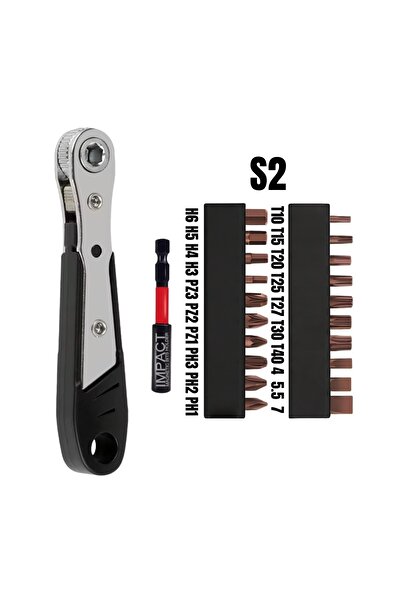 Choice1 مجموعة مفكات زاوية قائمة PRO-BLACK S022 T25، مجموعة مفاتيح ربط صغيرة ...