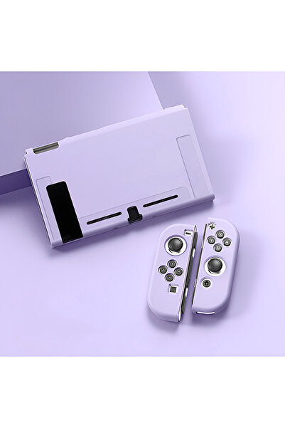 Choice6 NS Purple Protective Case Compatible With Switch OLED Cole And Joy-C,...