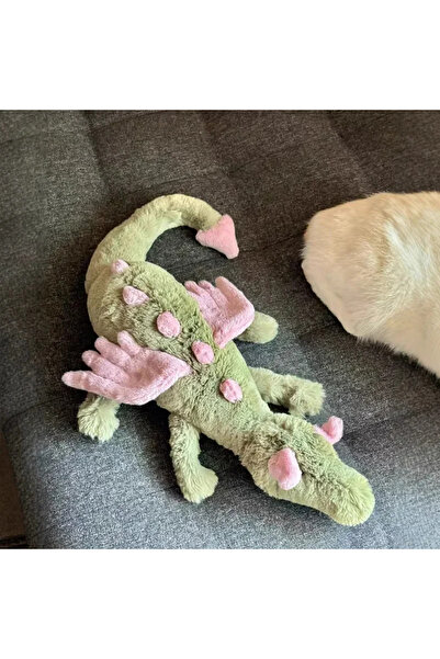 Choice1 دمية تنين ماتشا تشيري من جيلي جيفت، طولها 66 سم، مع سلسلة مفاتيح تنين...