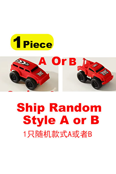 Choice5 سيارة لعبة مغناطيسية لتسلق الجدران بتصميم عشوائي باللون الأحمر، سيارة...