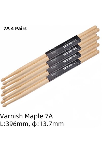 Choice5 7A 4 Pair Miwayer 1 Pairs 5A/7A Premium Maple Drumsticks Mallets Idea...