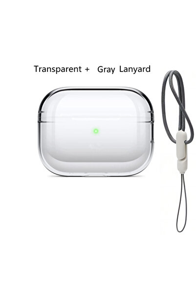 Choice5 مجموعة شفافة مكونة من غطاء حماية شفاف ملون لسماعات Airpods Pro 2 مصنو...