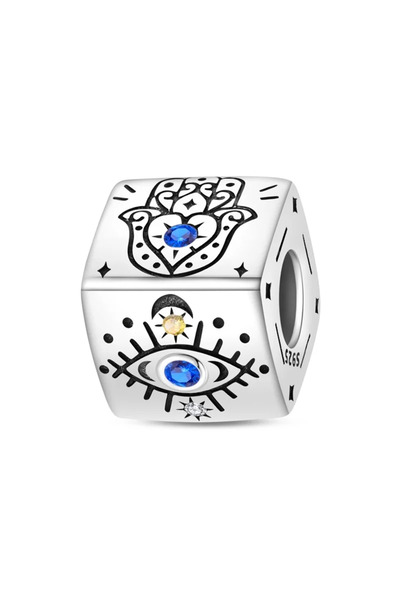 Choice73 PAC1647 Back To School 925 Sterling Silver Charms Bag Earphone Magic...