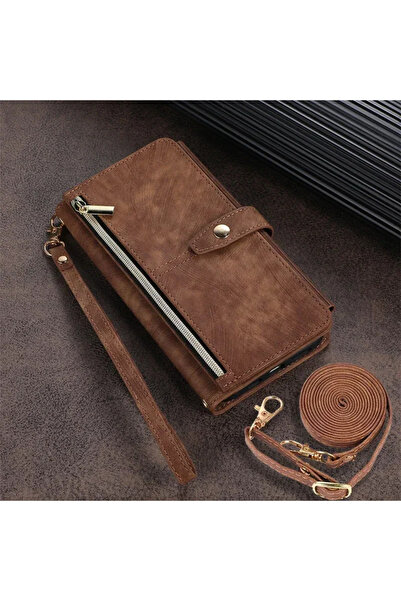 Choice غلاف هاتف بني اللون لهاتف Galaxy S25 Ultra، متوافق مع S23 وS24 وFE وS2...