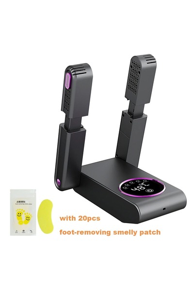 Choice3 مجفف أحذية قابل للطي من EU SET، ذكي، يزيل الروائح، كهربائي، سريع الجف...