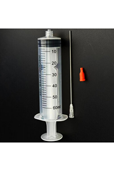 Choice6 محاقن بلاستيكية صناعية من نوع Luer Lk سعة 60 مل و100 مل، مزودة بفوهة ...