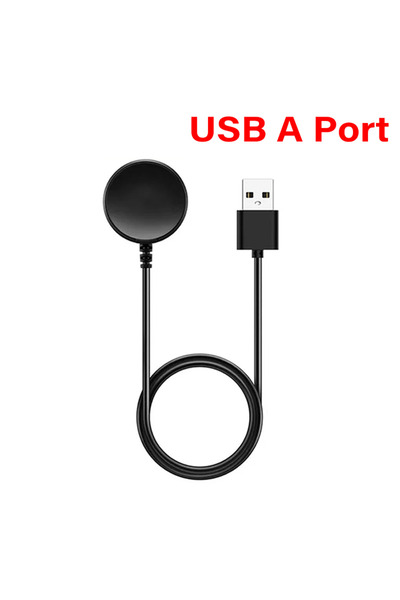 Choice شاحن لاسلكي مغناطيسي للساعات من فيكيفون، مزود بمنفذ USB-A، وكابل USB م...