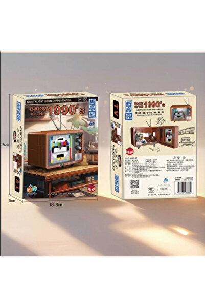 Choice6 box packing Retro Electrical Appliances Furniture Television Cassette...