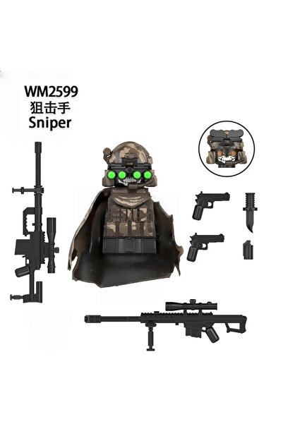 Choice1 WM2599 WM6168 M Game Military Soldiers Heavily armed Weap Accessories...
