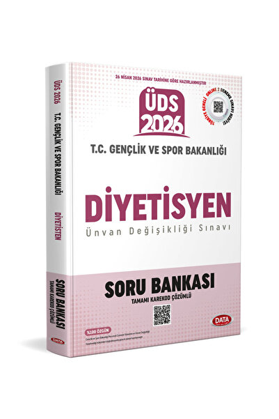 Bi bigelio Data 2026 ÜDS T.C. Gençlik ve Spor Bakanlığı Diyetisyen Soru Banka...