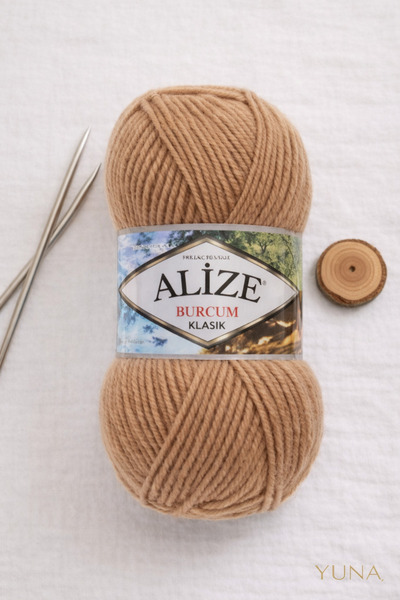 Alize Burcum Classic Scarf Sweater Hand Knitting Yarns