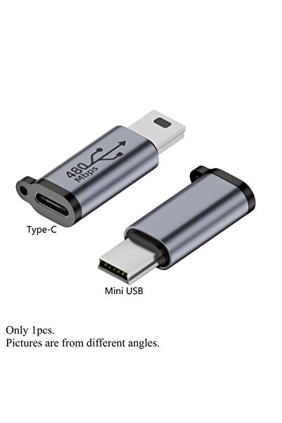 Choice25 قطعتان من محول USB من النوع C إلى Mini 10/5/2/قطعة واحدة، من النوع C...