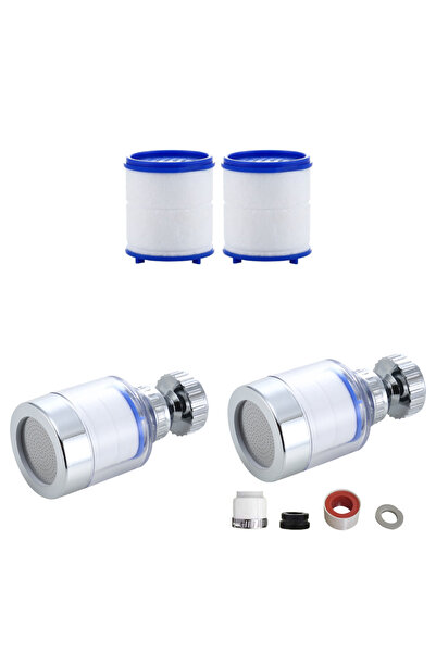 Choice12 Choice bubblers Set D 2-40PCS Faucet Water Filter Element Remove Chl...