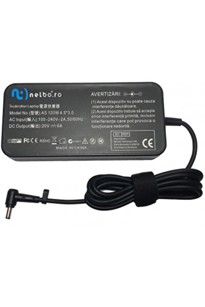 nelbo Laptop charger compatible with Asus ZenBook A17-120P2A and nbsp 120W 20...
