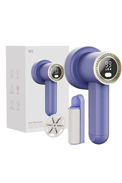 Choice 2000mah purple Electric Lint Remover Shaver with LED Digital Display S...