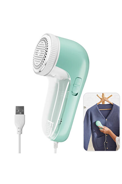 Choice1 Green Electric Household Clothes Shaver Fabric Lint Remover Fuzz Elec...