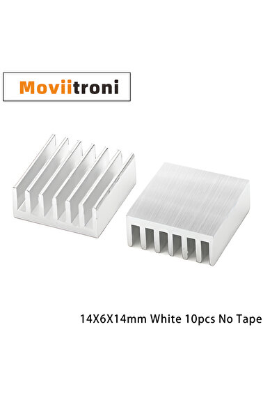 Choice1 Type 3 10pcs Aluminum Computer Cooler Radiator Heatsink 14x14x6mm Hea...