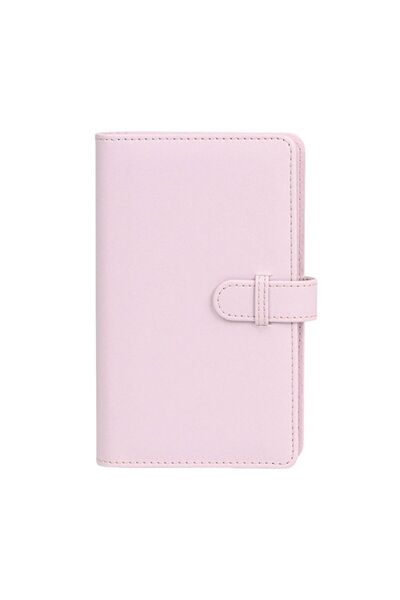 Choice1 ألبوم صور من جلد الصناعي الوردي، 3 بوصات، 108 جيوب، مناسب لكاميرات ال...