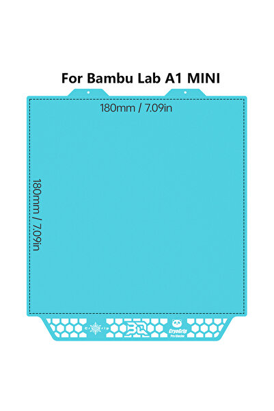 Choice32 2 PCS Glacier-180 BIGTREETECH Panda Build Plate For Bambu Lab P1 A1 ...