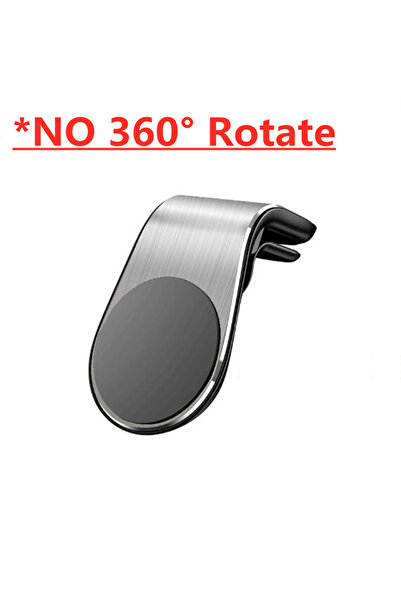 Choice Silver Magnetic Car Phone Holder Stand Air Vent Clip Car Mobile Mount ...