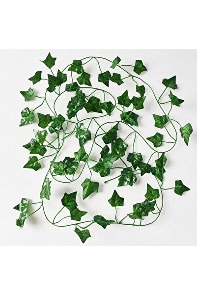 Choice1 12 قطعة من أغصان اللبلاب الأخضر الاصطناعية، إكليل معلق واقعي من اللبل...