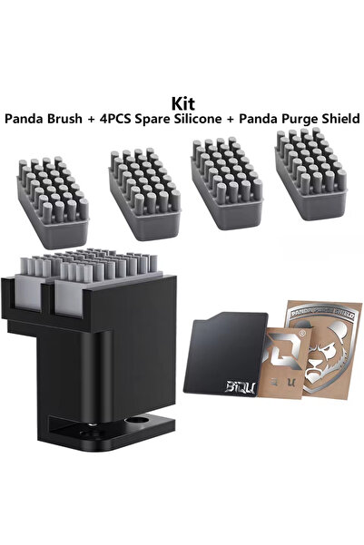Choice4 Kit BIGTREETECH Panda Brush PX Panda Purge Shield Nozzle Wiper Print ...