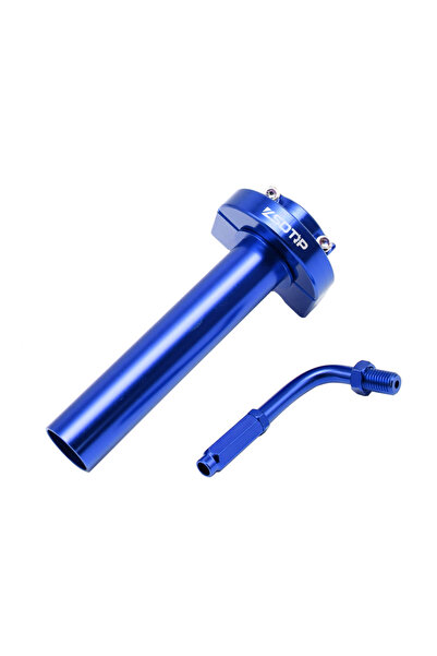 Choice1 Blue ZSDTRP 22mm Universal CNC Aluminum Accelerator Throttle Twist Gr...