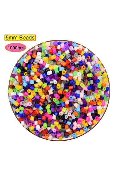 Choice1 ألوان جديدة، أسود، 1000 قطعة/عبوة، خرز هاما 5 مم، ألعاب تعليمية، ألغا...