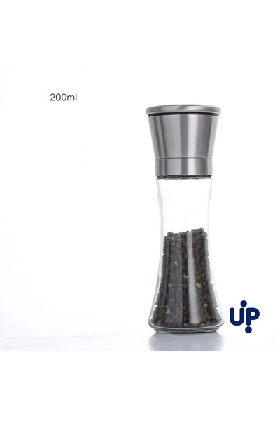 Choice1 مطحنة فلفل يدوية من الفولاذ المقاوم للصدأ، سعة 200 مل أو 180/200 مل، ...