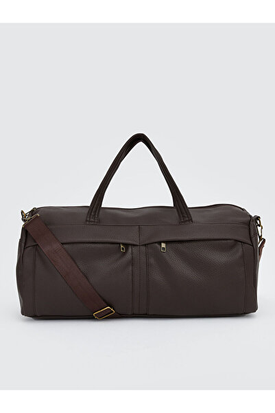 LC Waikiki Peak New Season Leather Look Men's Travel Bag
