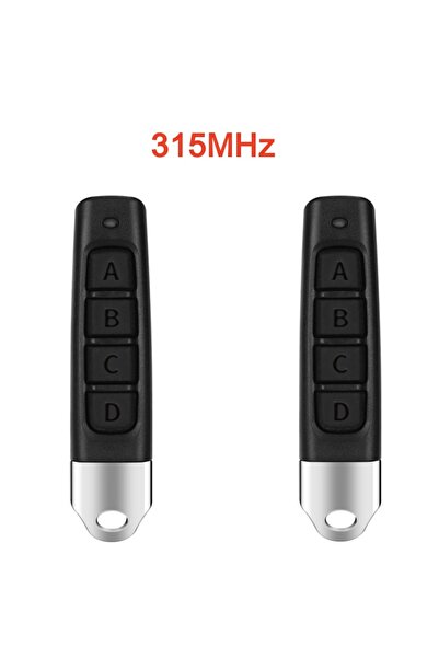 Choice7 جهاز تحكم عن بعد أسود بتردد 315 ميجاهرتز، قطعتان، 315/433 ميجاهرتز، ج...