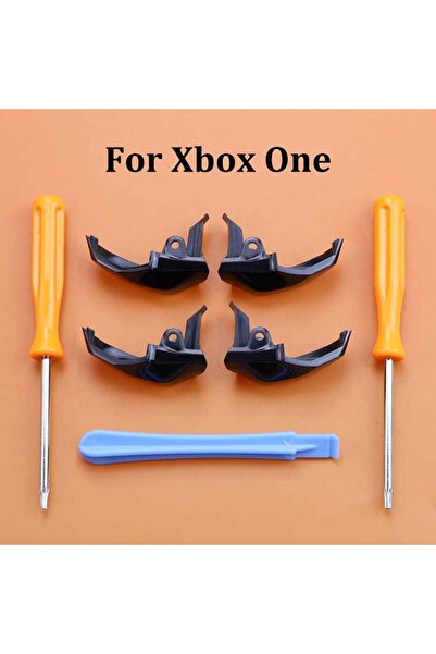 Choice11 أزرار تحكم سوداء لجهاز Xbox One، قطعتان، LT، RT، RB، LB، متوافقة مع ...