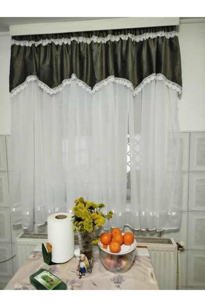 OEM Unique set of curtains + decorative drapes for living room bedroom, WIDTH...
