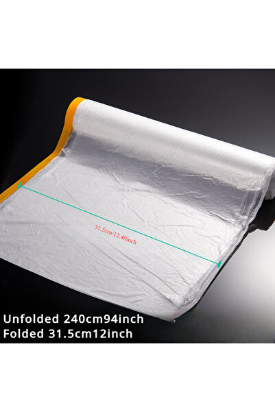 Choice1 240cm15m Washi Paint Protection Film Dust Protection Masking Film Car...