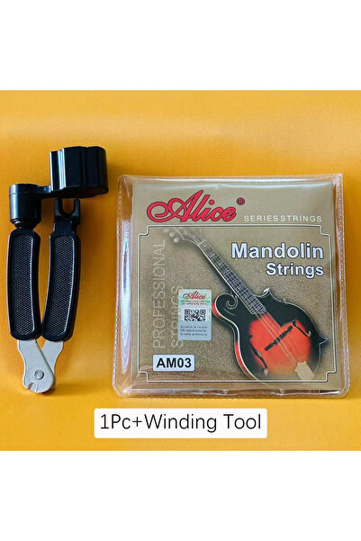 Choice3 AM03 x Winding Tool Mandolin Strings Plated Steel Silver-plated per A...