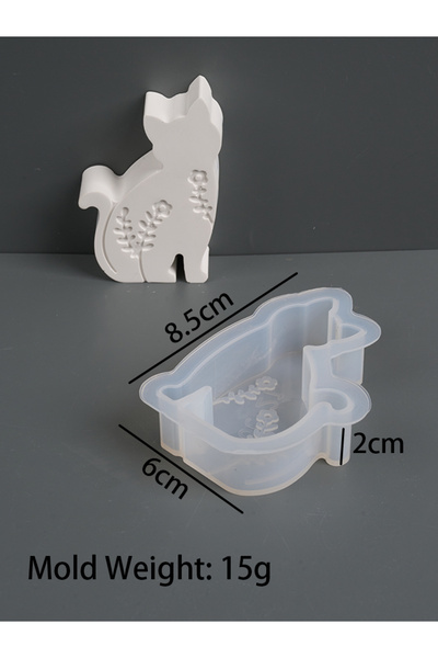 Choice1 قالب سيليكون ثلاثي الأبعاد على شكل أرنب عيد الفصح، قالب صابون يدوي ال...