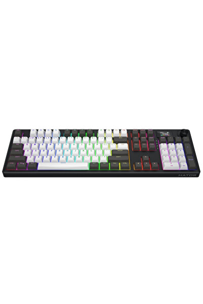 HATOR Skyfall 100 PRO Keyboard, Wireless 2.4Ghz, RGB lighting (Black)