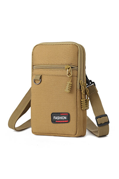 Choice1 Khaki Mobile Phone Case Pouch Waist Bag Multifunction Outdoor Casual ...