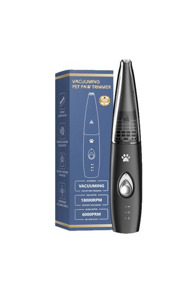 Choice1 Black Pet Paw Trimmer for Dog Cat with Vacuum Suction Professional 2 ...
