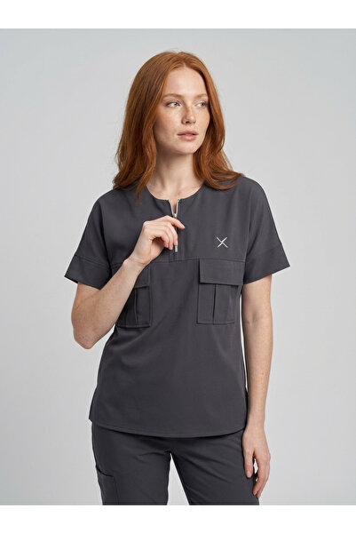 X Medical Wear Ms Flap Serisi Takım Scrubs