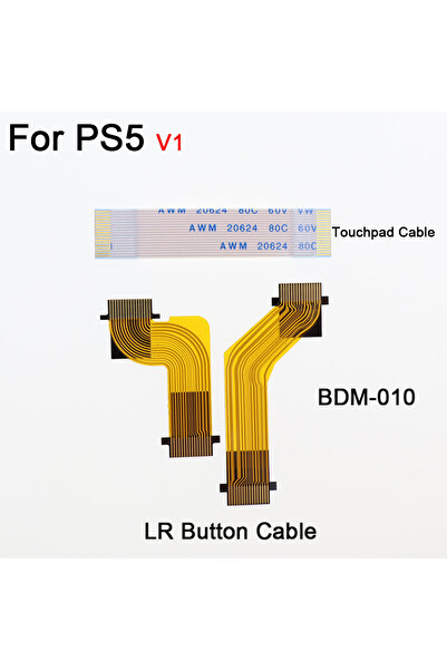 Choice3 طقمين BDM 010 1/2/10 أزرار تشغيل L1 L2 R1 R2 وكابل مرن ذو 18 سنًا للو...