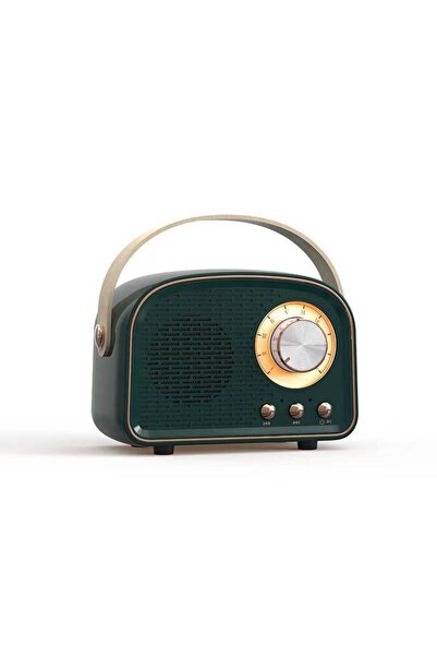 Choice1 dark green Retro Bluetooth Portable Speaker Small Wireless Stereo,Lou...