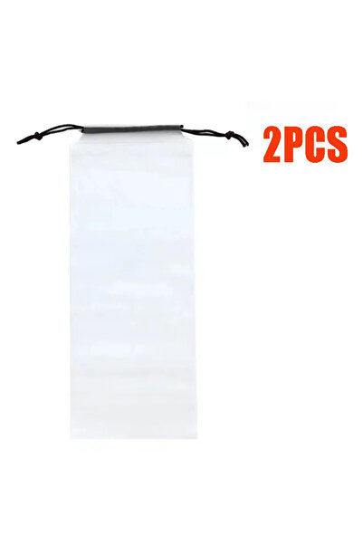 Choice 2PCS Umbrella Storage Bag Translucent Plastic Waterproof Anti-dirty Um...