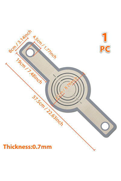 Choice 1PC 1/2PCS Silicone Bread Sling for Dutch Oven, Reusable Non-Stick Sou...