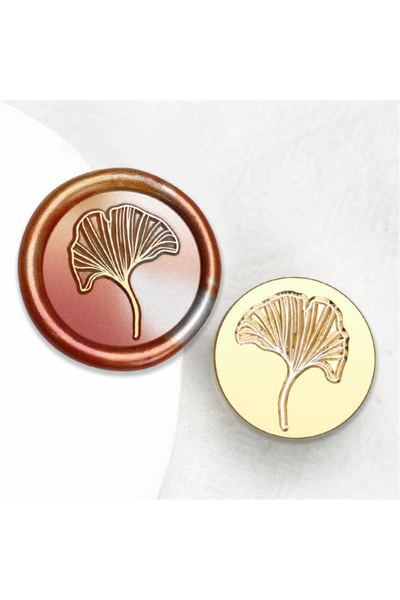 Choice1 رؤوس ختم الشمع من سلسلة النباتات الكلاسيكية HS1615، إكليل أوراق الجنك...