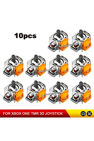Choice8 For XBOX ONE 10PCS 2/10Pcs 3D Analog Stick Replacement TMR Effect Joy...
