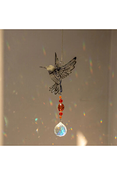 Choice 02 Hanging Crystal Wind Chimes Sun Catcher Fairy Butterflies Stained G...