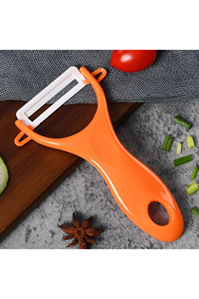 Choice1 مقشرة خضراوات وفواكه برتقالية اللون رائجة البيع، بأربعة ألوان، مناسبة...